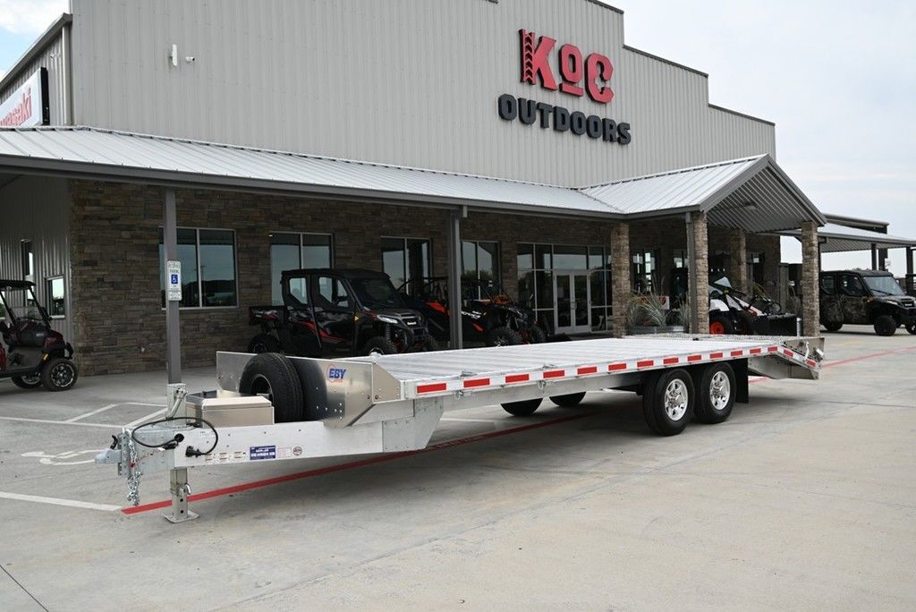 2025 Eby 24' 6" X 102" TRADESMAN Aluminum Deckover W/ Ramps in Caldwell, TX