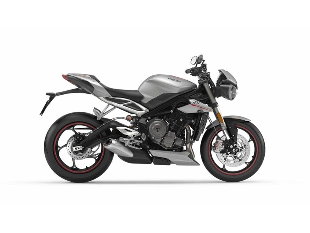 2018 Triumph Street Triple RS Matt Silver Ice RS in Spring Hill, FL