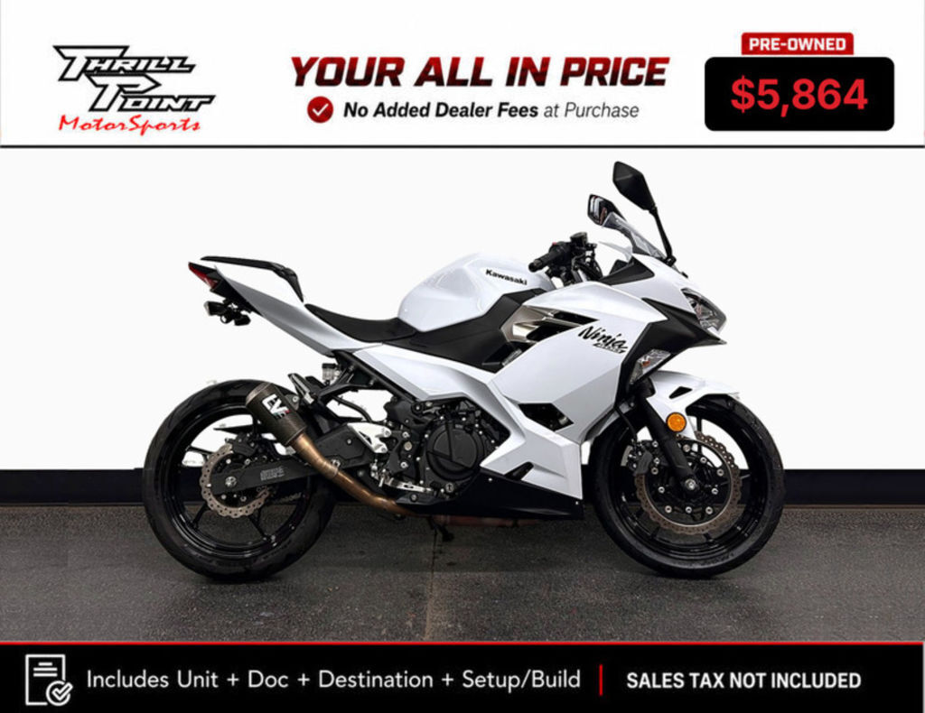 Buy Online - Used 2020 Kawasaki Ninja 400 Base For Sale in Medina