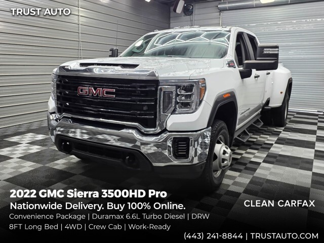 2022 GMC Sierra 3500HD DRW in Sykesville, MD