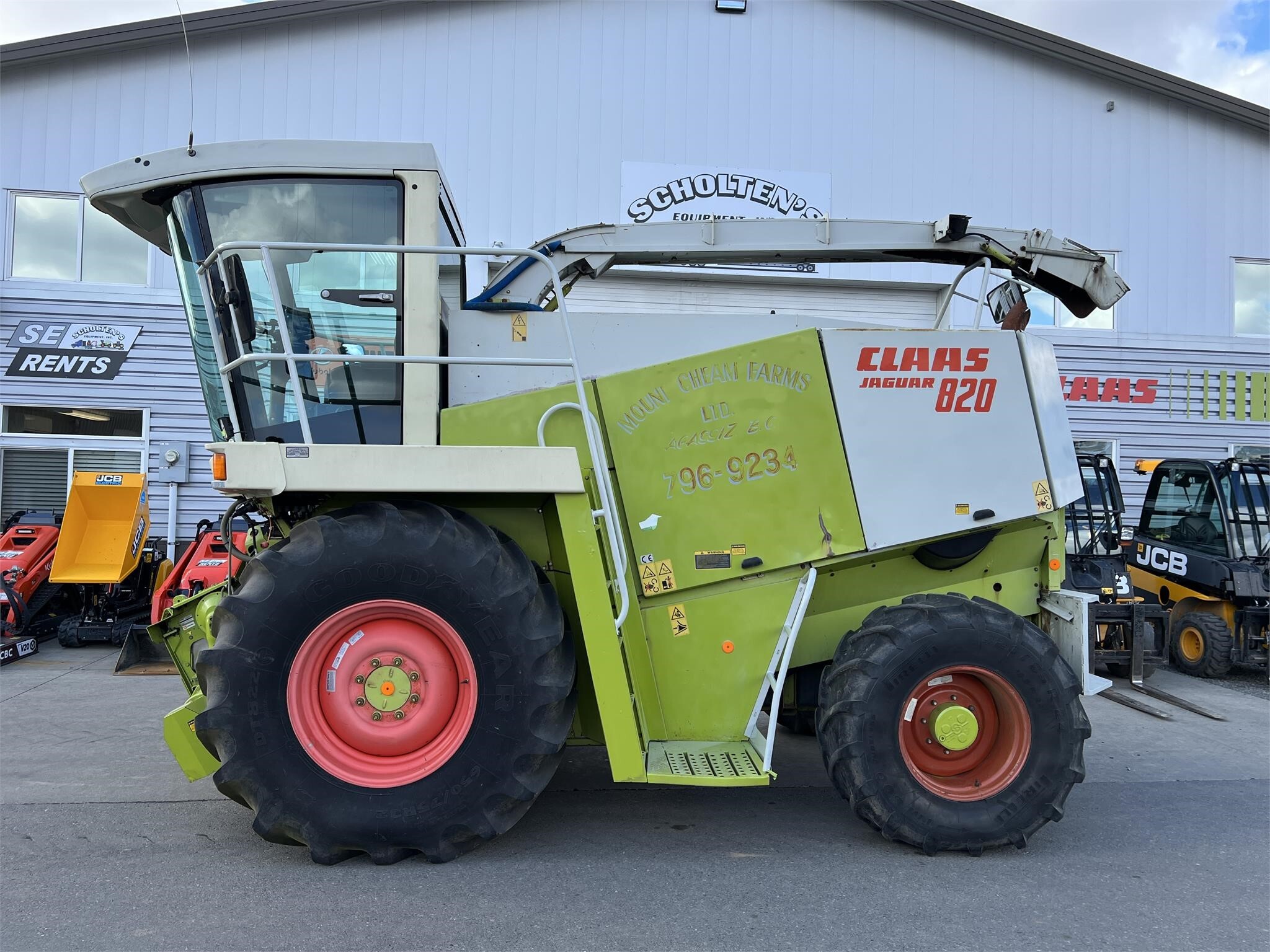 1995 CLAAS JAGUAR 820 in Lynden, WA