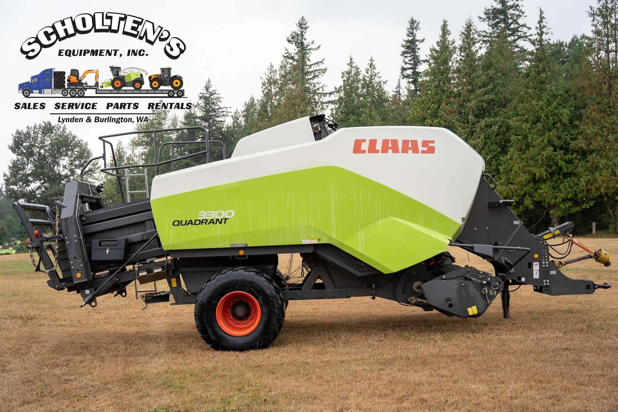 2012 CLAAS QUADRANT 3300 in Lynden, WA