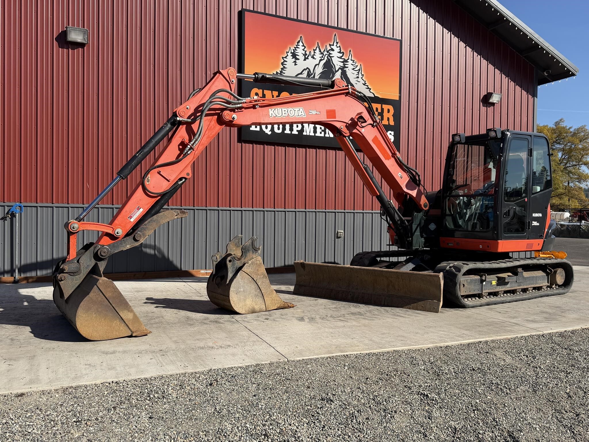 2018 KUBOTA KX080-4S2 in Cle Elum, WA
