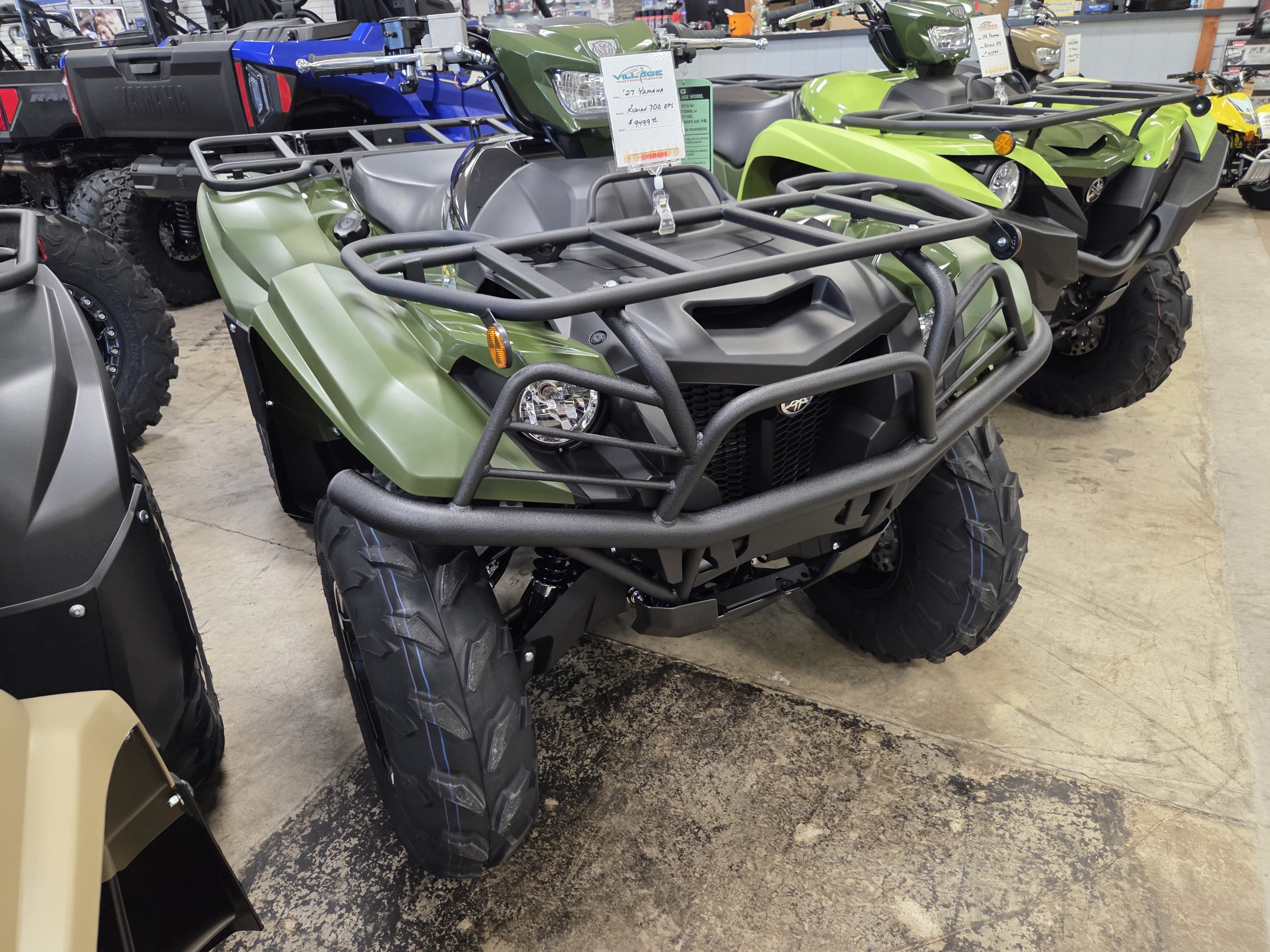 2027 Yamaha Kodiak 700 EPS in unionville VA