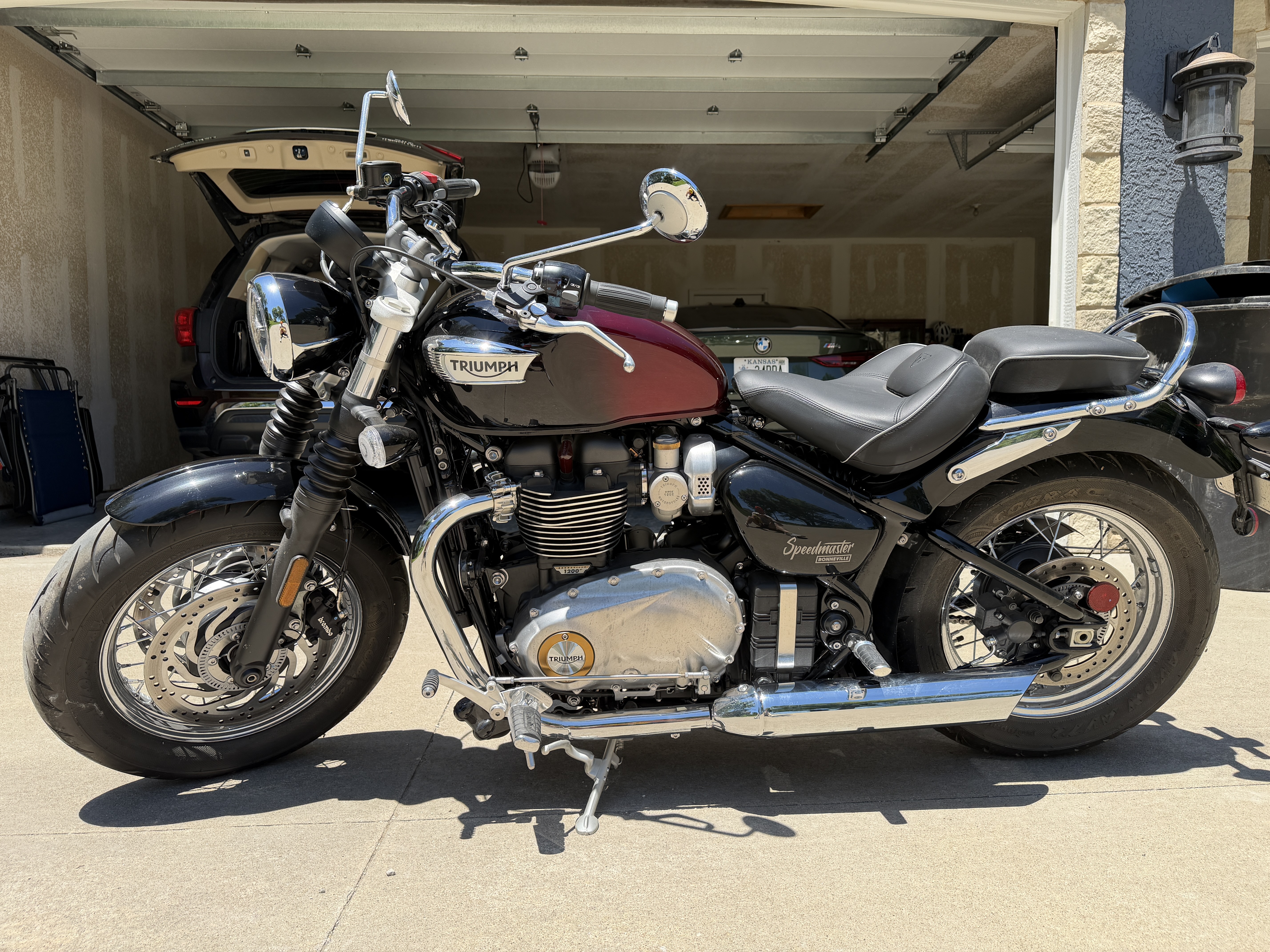 2024 Triumph BONNEVILLE SPEEDMASTER STEALTH EDITION STEALTH EDITION in Paola, KS