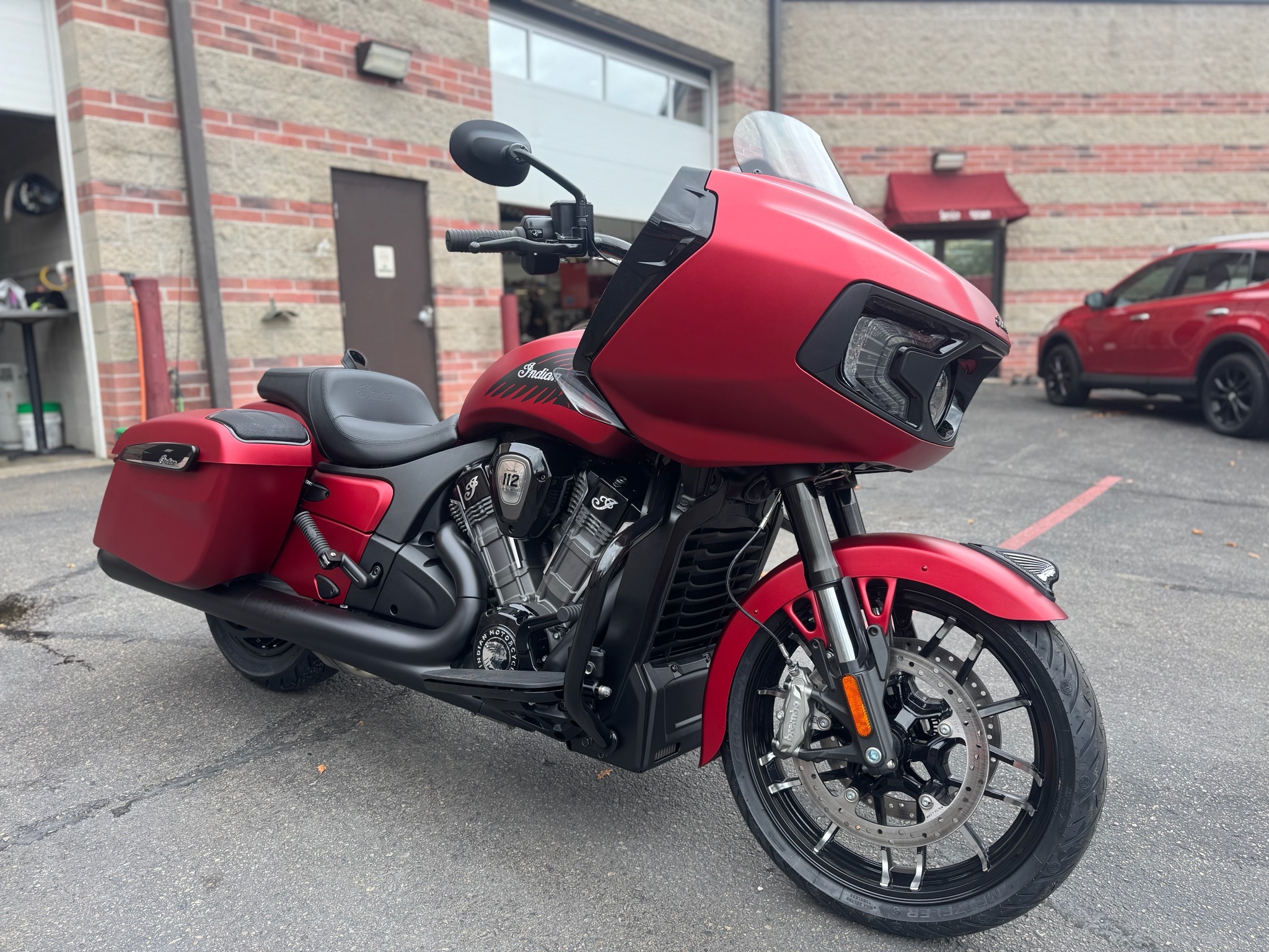 2026 Indian Motorcycle Challenger® Dark Horse® 112 with PowerBand Audio Packa DARK HORSE in Muskego, WI