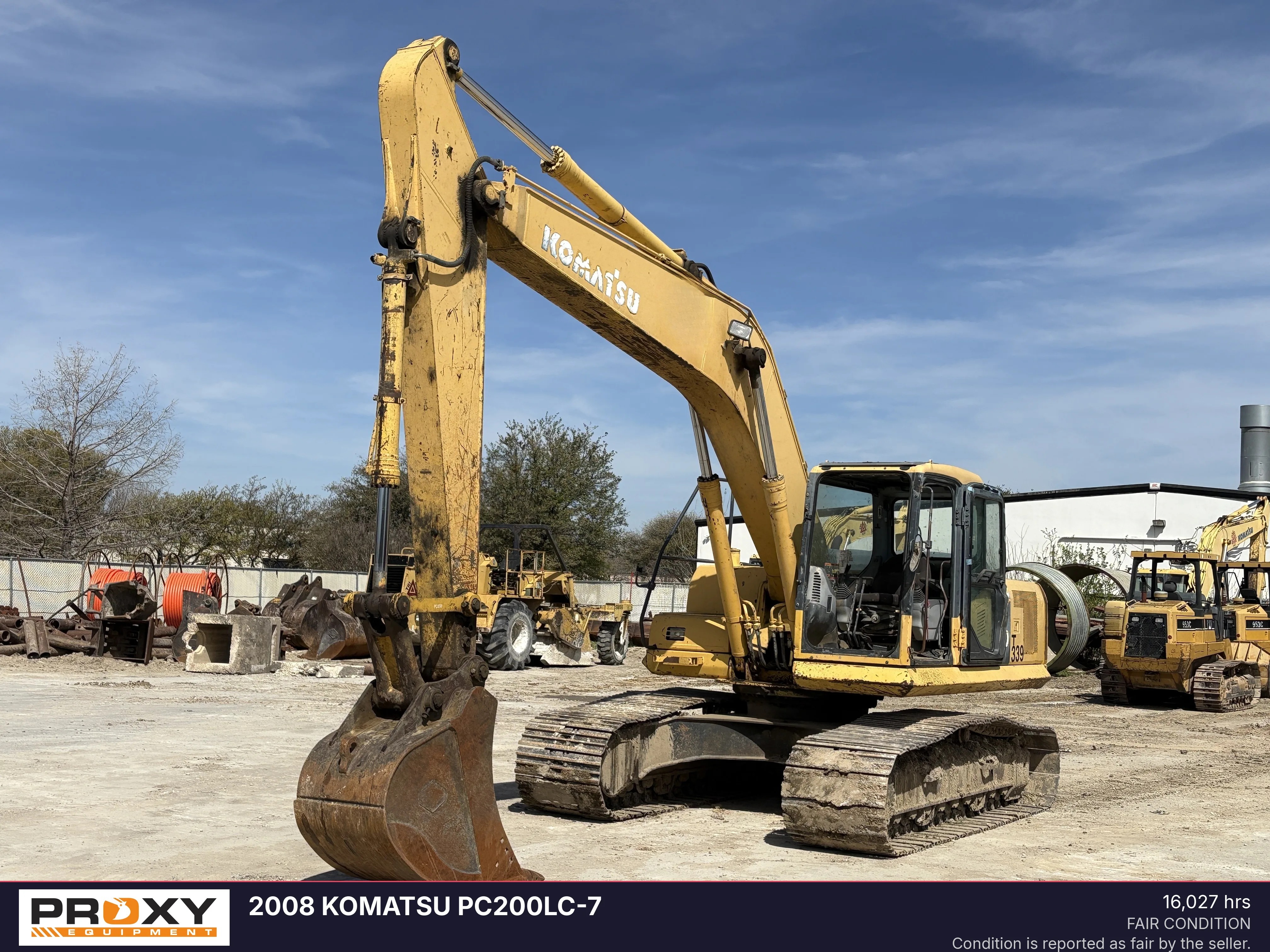 2008 KOMATSU PC200LC-7 in Fort Worth, TX