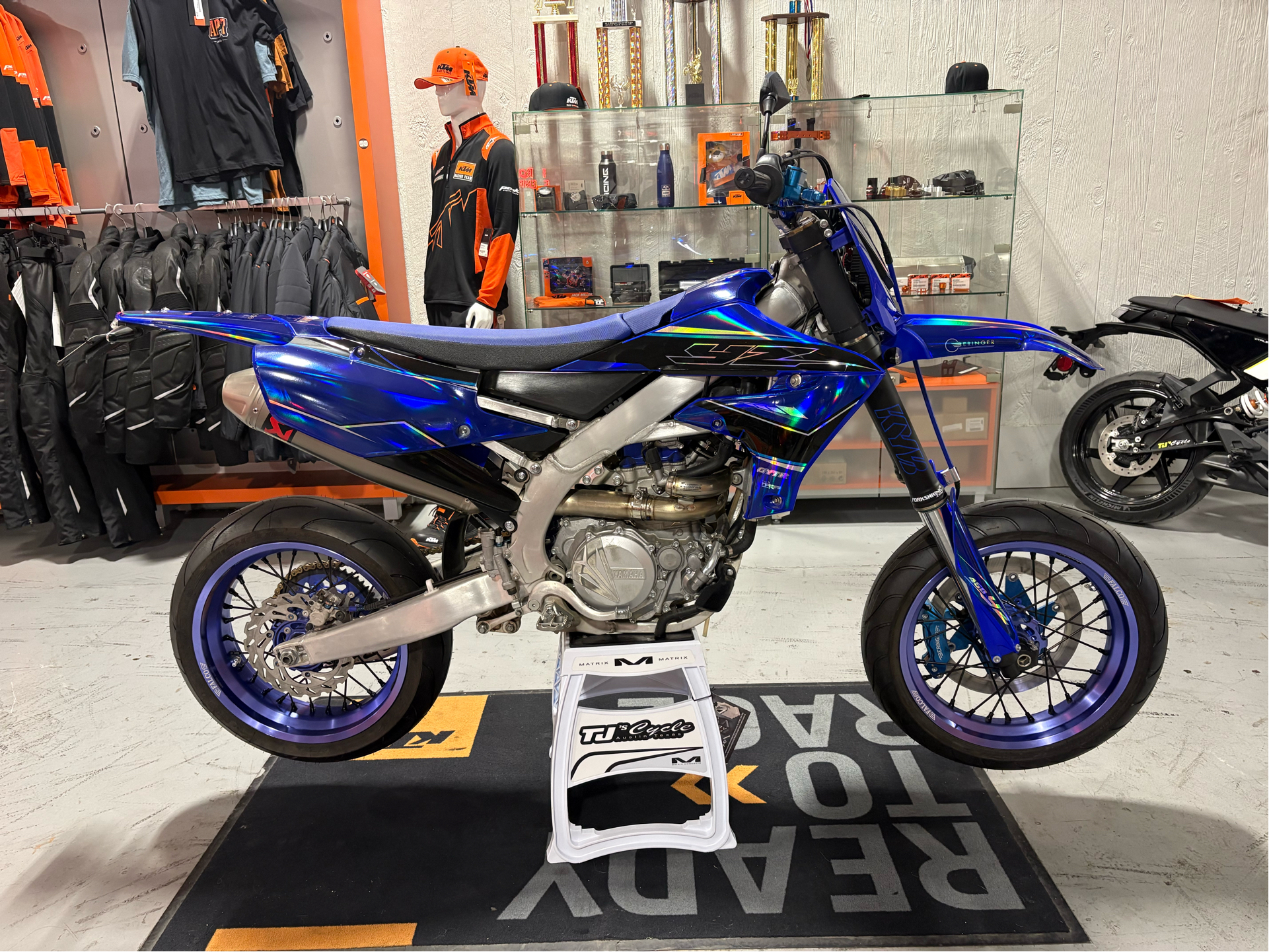 2021 Yamaha YZ450F Monster Energy Yamaha Racing Edition 450F in Austin, TX