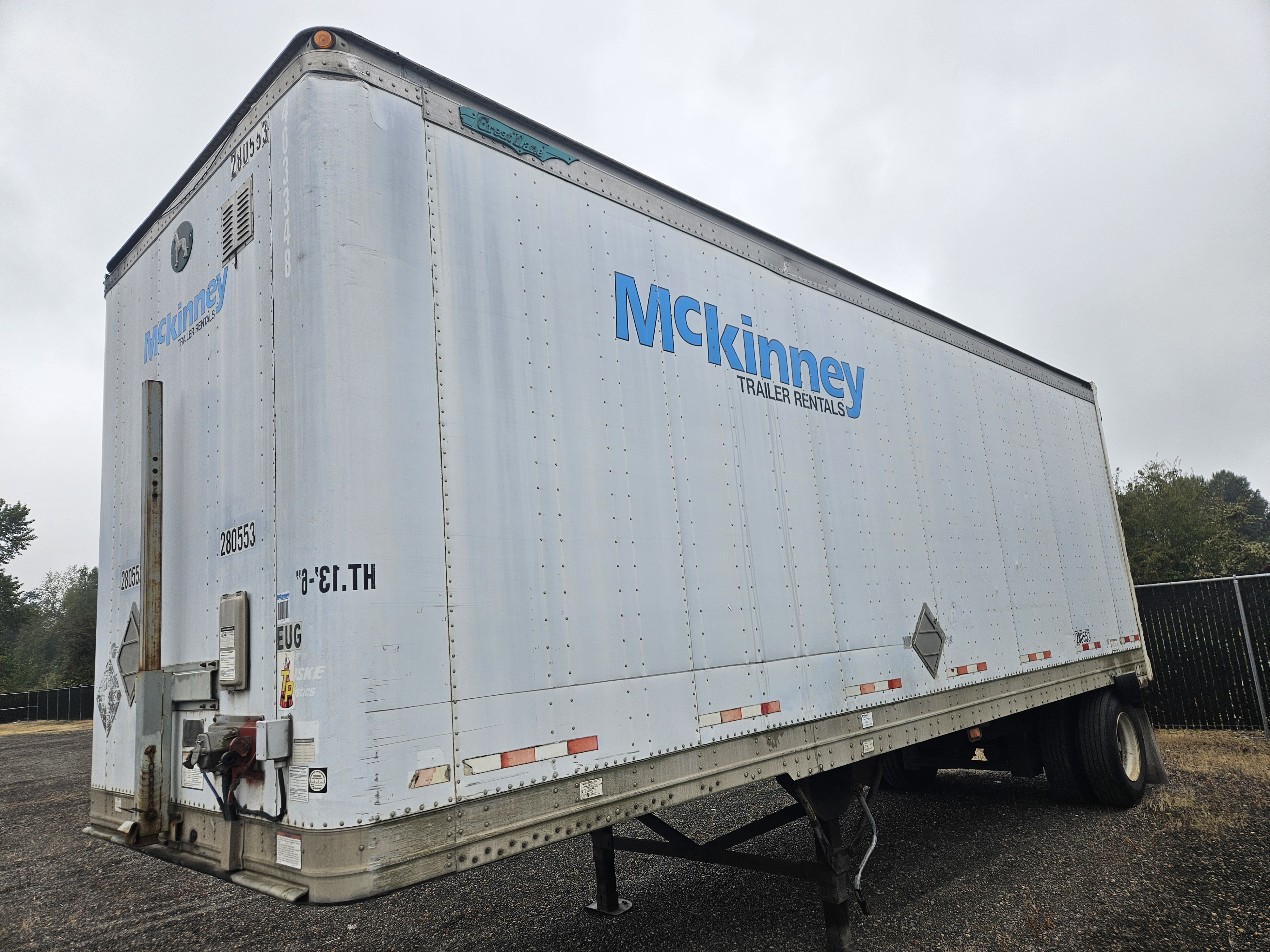 2003 GREAT DANE 28' SWING DOOR in Oklahoma City, OK