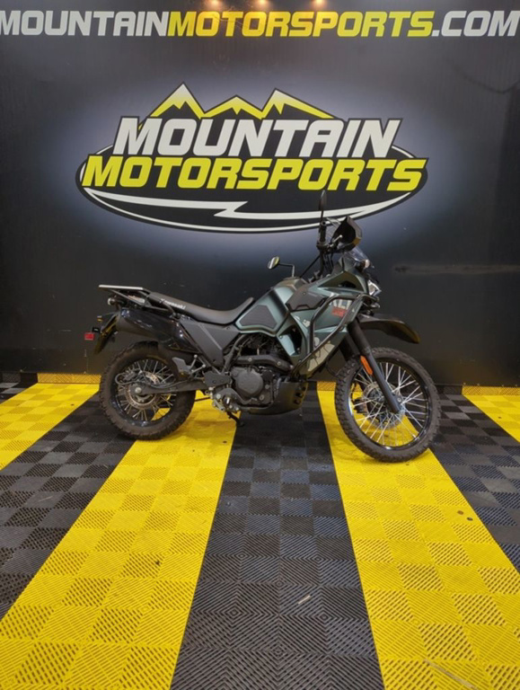 2025 Kawasaki KLR650 S Metallic Matte Old School Green ABS ABS in Lithia Springs, GA