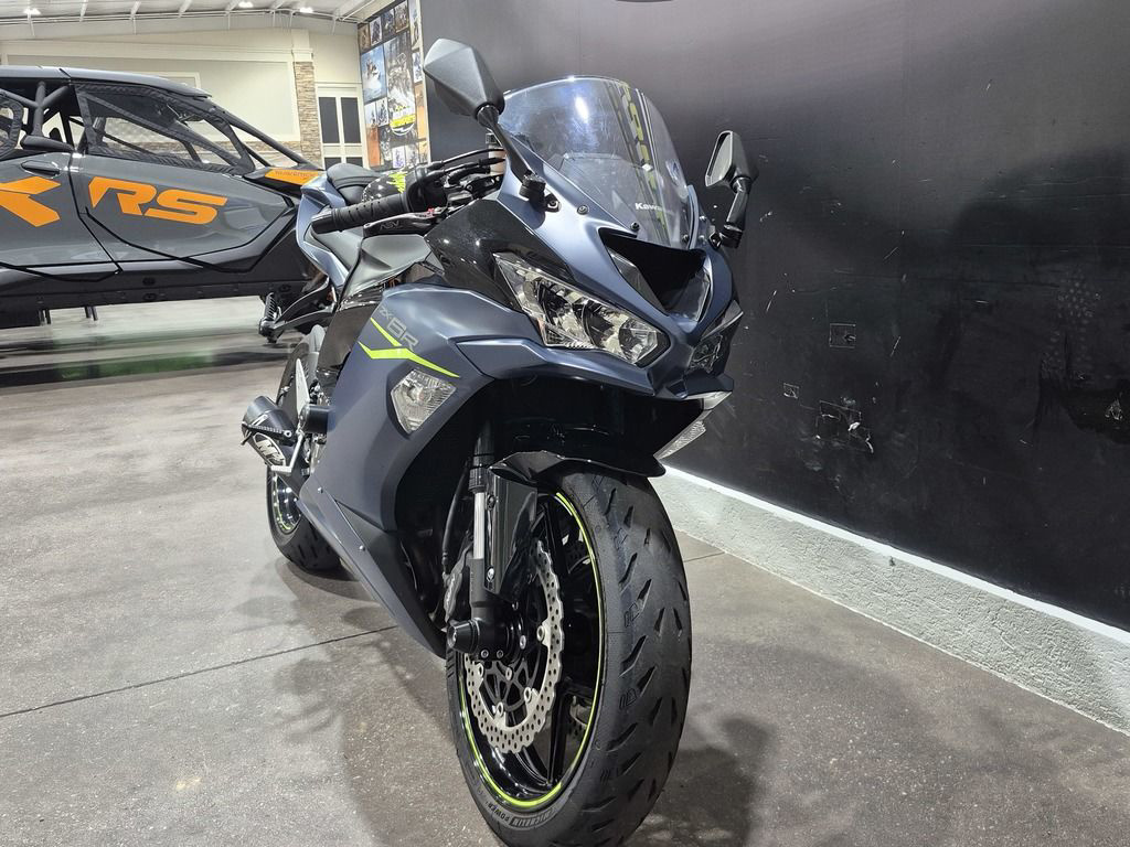 Used 2023 Kawasaki Ninja ZX-6R Metallic Matte Twilight Blue