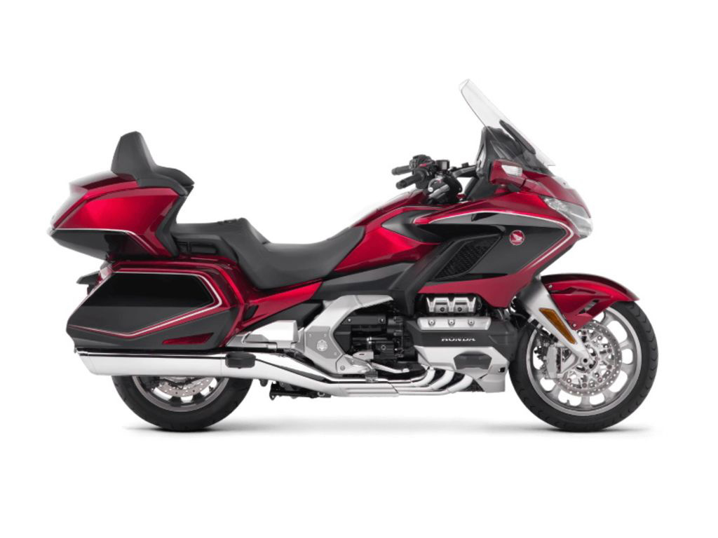 2020 Honda Gold Wing Tour Candy Ardent Red/Black Tour Pearl Glare TOUR AUTOMATIC DCT in Daytona Beach, FL