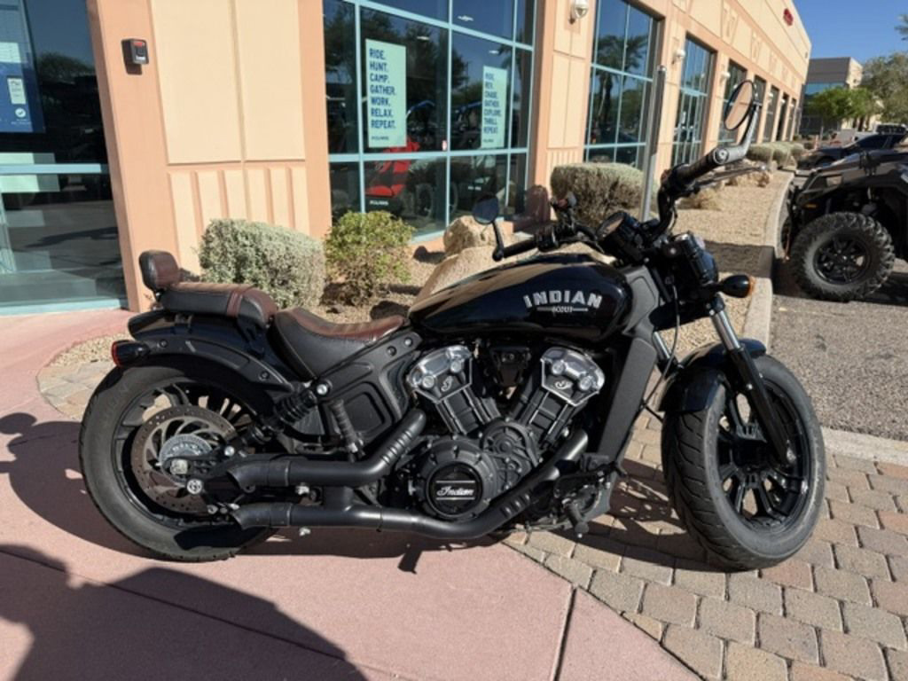 2019 Indian Scout Bobber ABS Thunder Black Smoke BOBBER ABS in Apache Junction, AZ