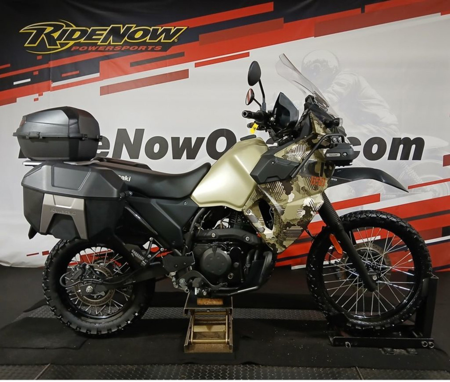 2025 Kawasaki KLR650 Adventure ABS Cypher Camo Beige 650 ADVENTURE ABS in Ocala, FL
