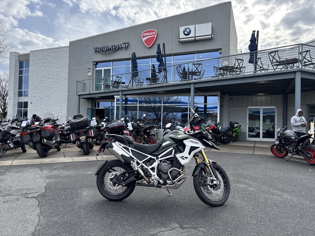 2025 Triumph Matt Khaki Green XCA in Charlotte, NC
