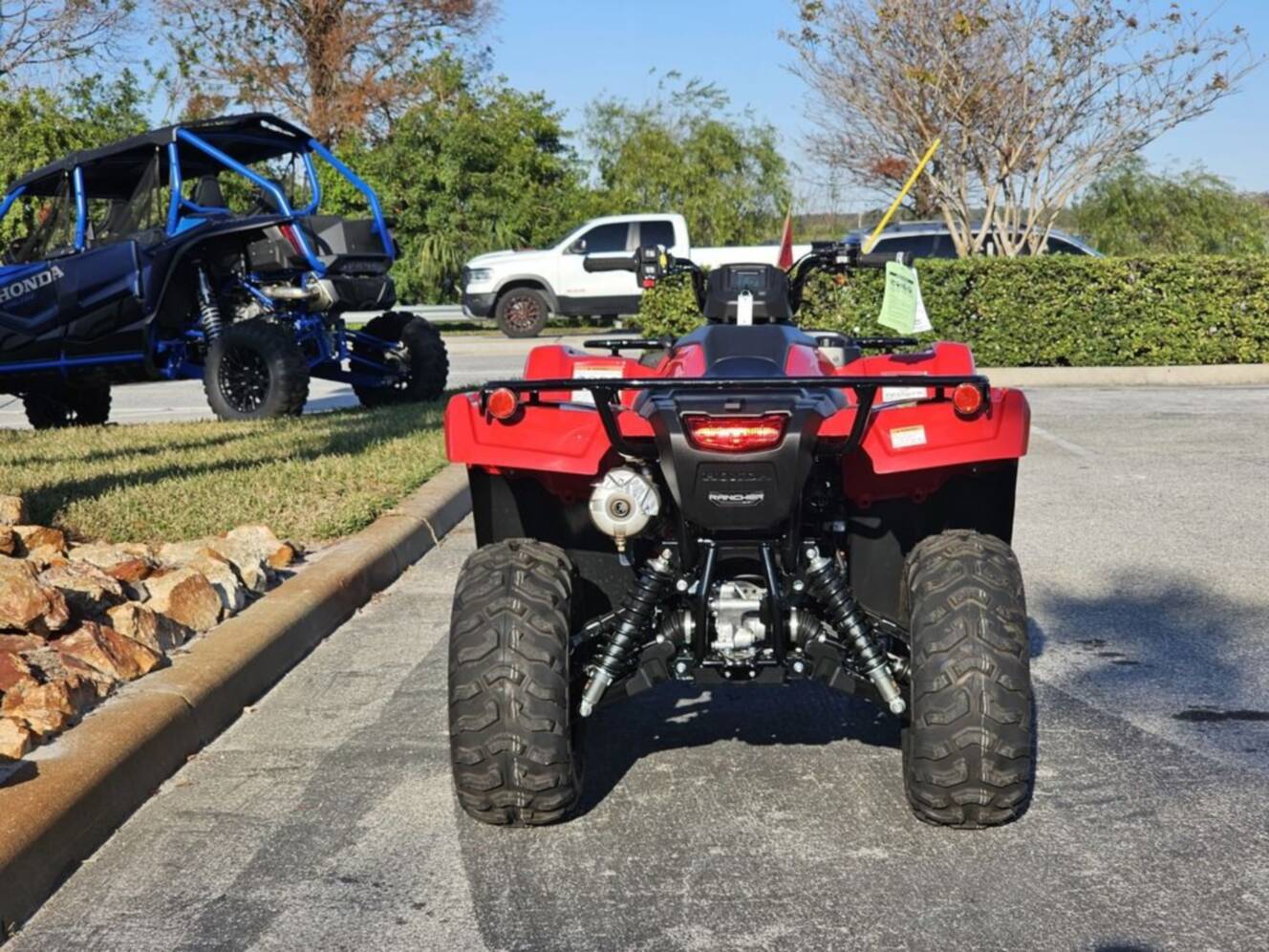 A photo of this 2026 Honda® FourTrax Rancher 4x4 Automatic DCT IRS EPS
