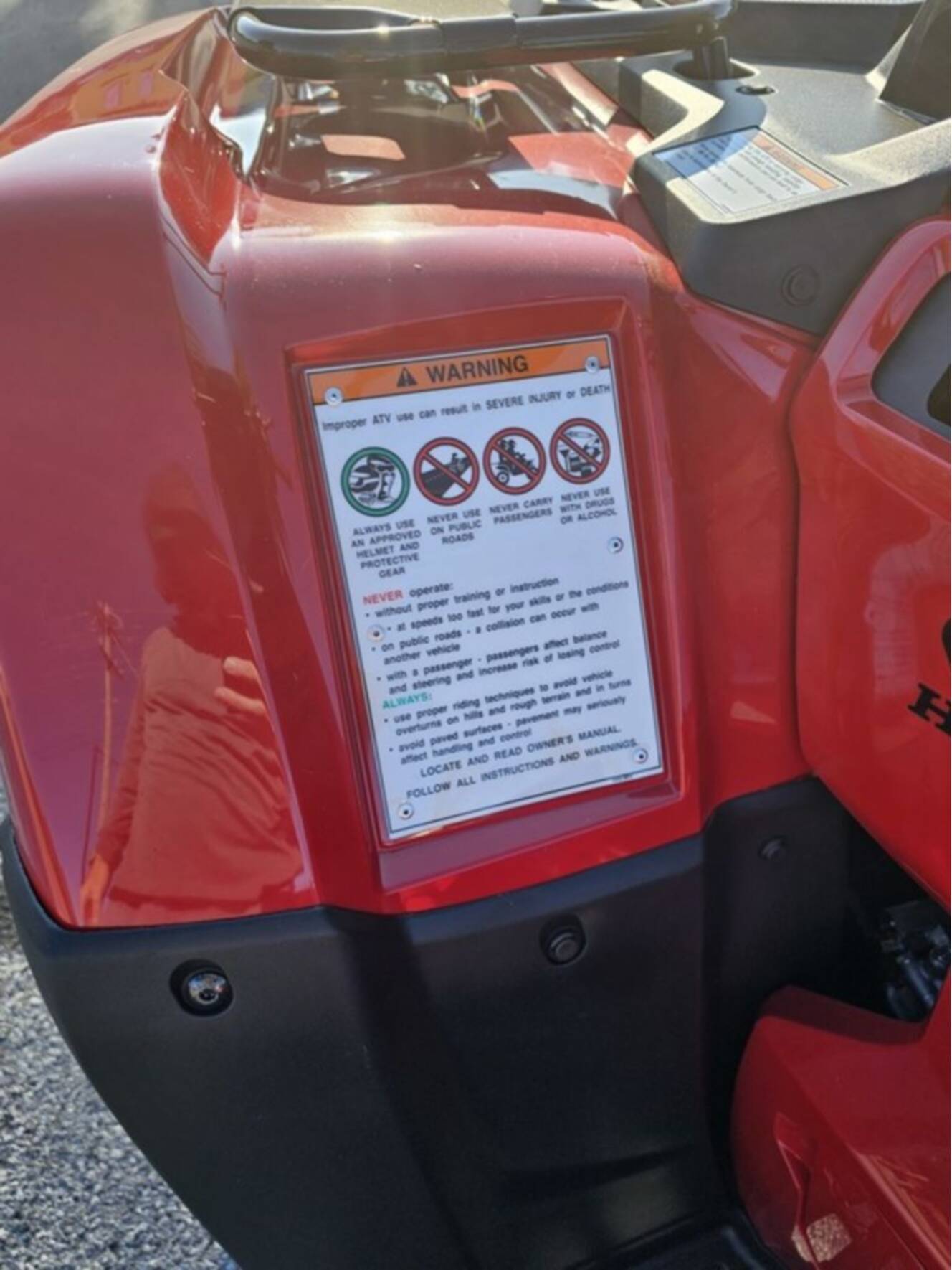 A photo of this 2026 Honda® FourTrax Rancher 4x4 Automatic DCT IRS EPS
