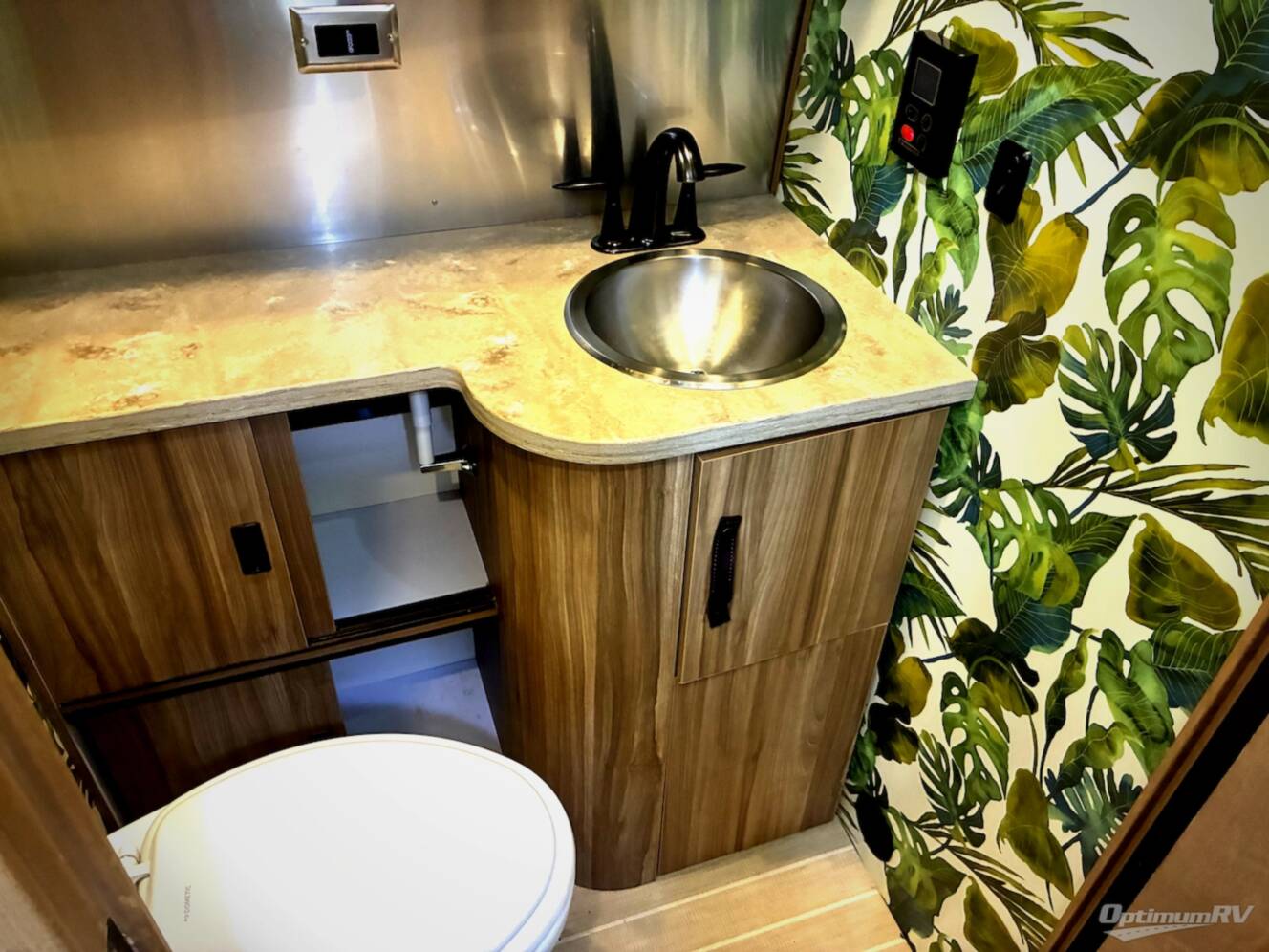 A photo of this 2019 Airstream Tommy Bahama 27FB