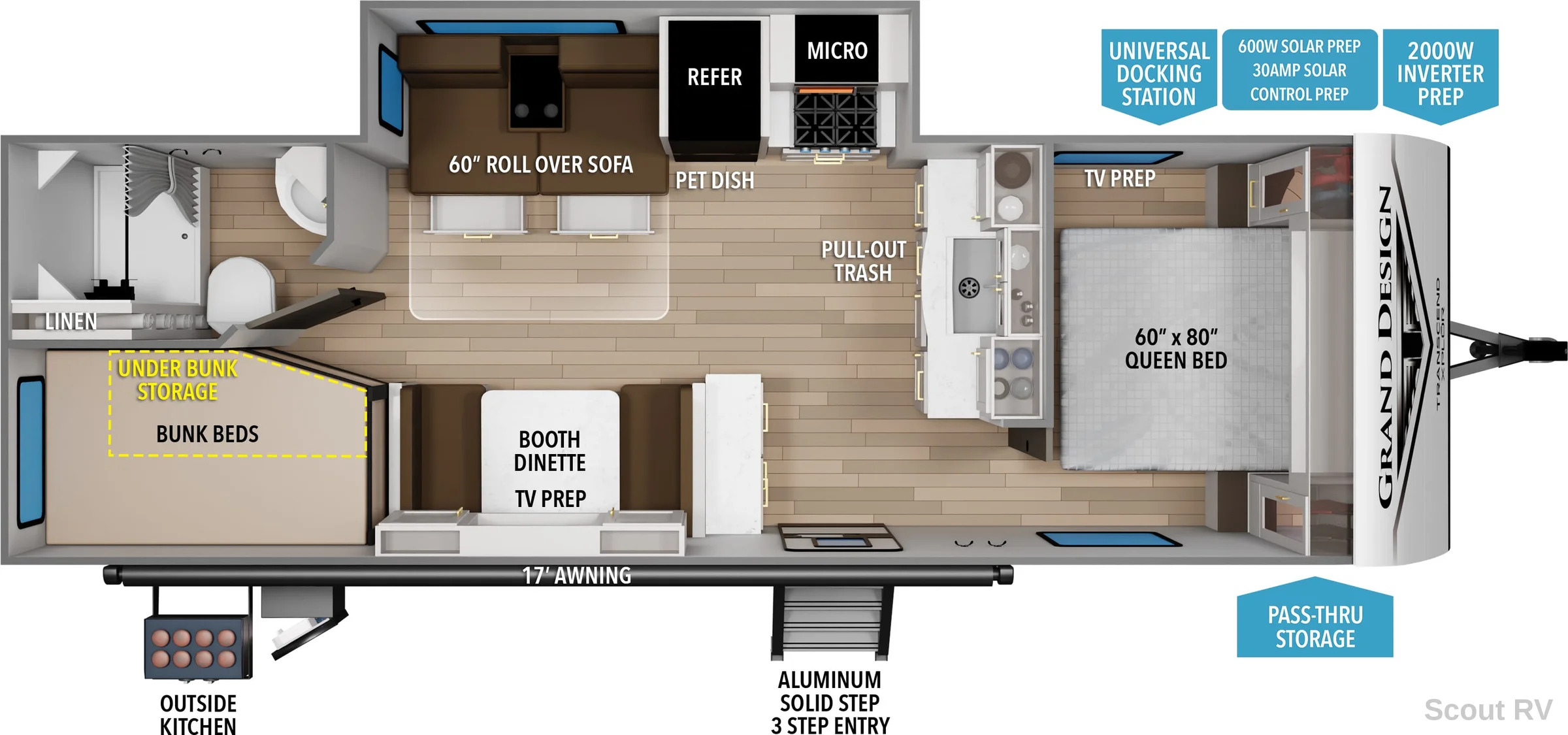 2027 Grand Design Transcend Xplor 26BHX in johnson city TN