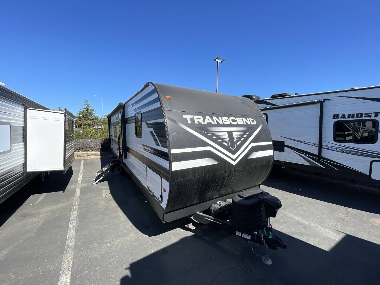 A photo of this 2025 Grand Design TRANSCEND 295QBT