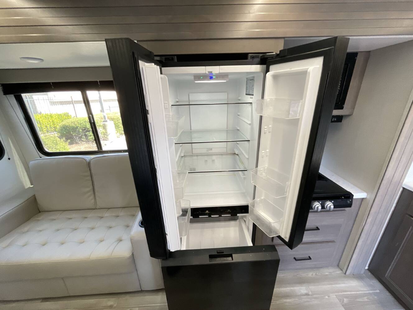 A photo of this 2025 Grand Design TRANSCEND 295QBT