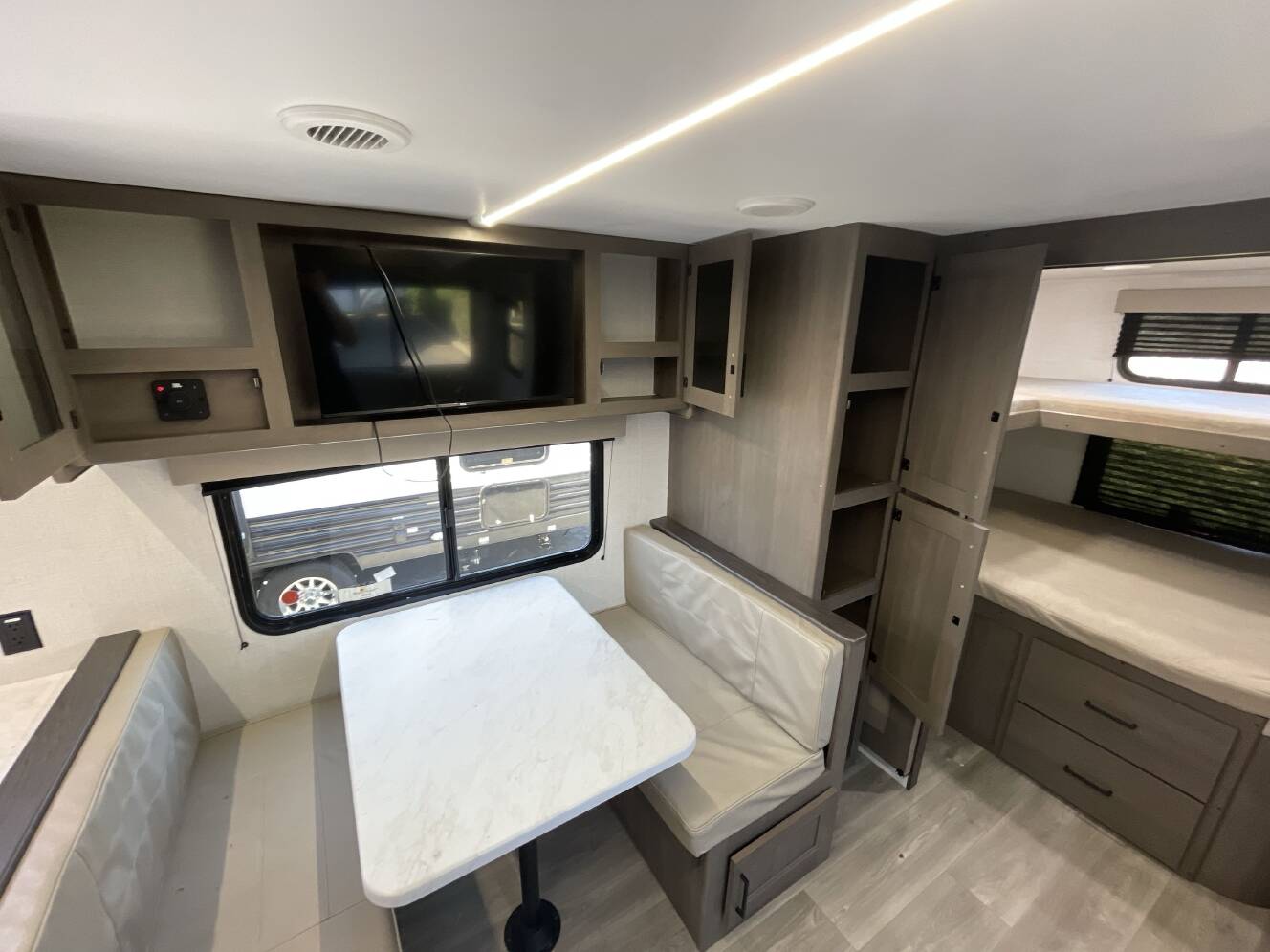 A photo of this 2025 Grand Design TRANSCEND 295QBT