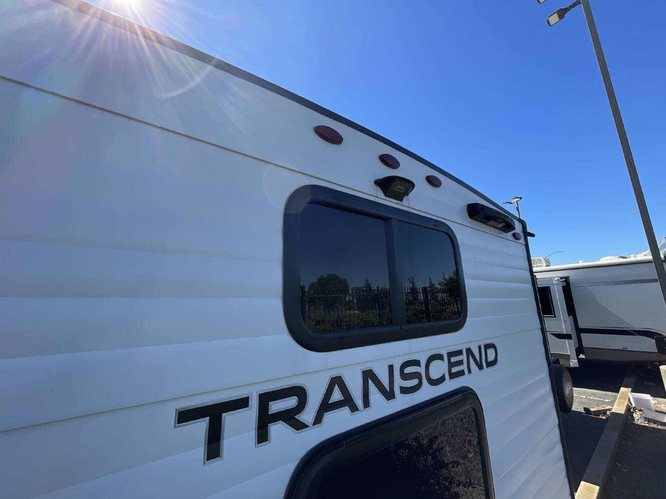 A photo of this 2025 Grand Design TRANSCEND 295QBT