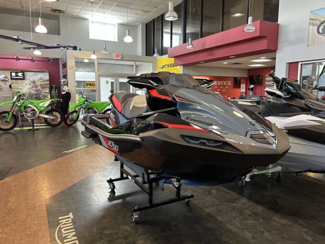 A photo of this 2025 Kawasaki Ultra 160LX-S