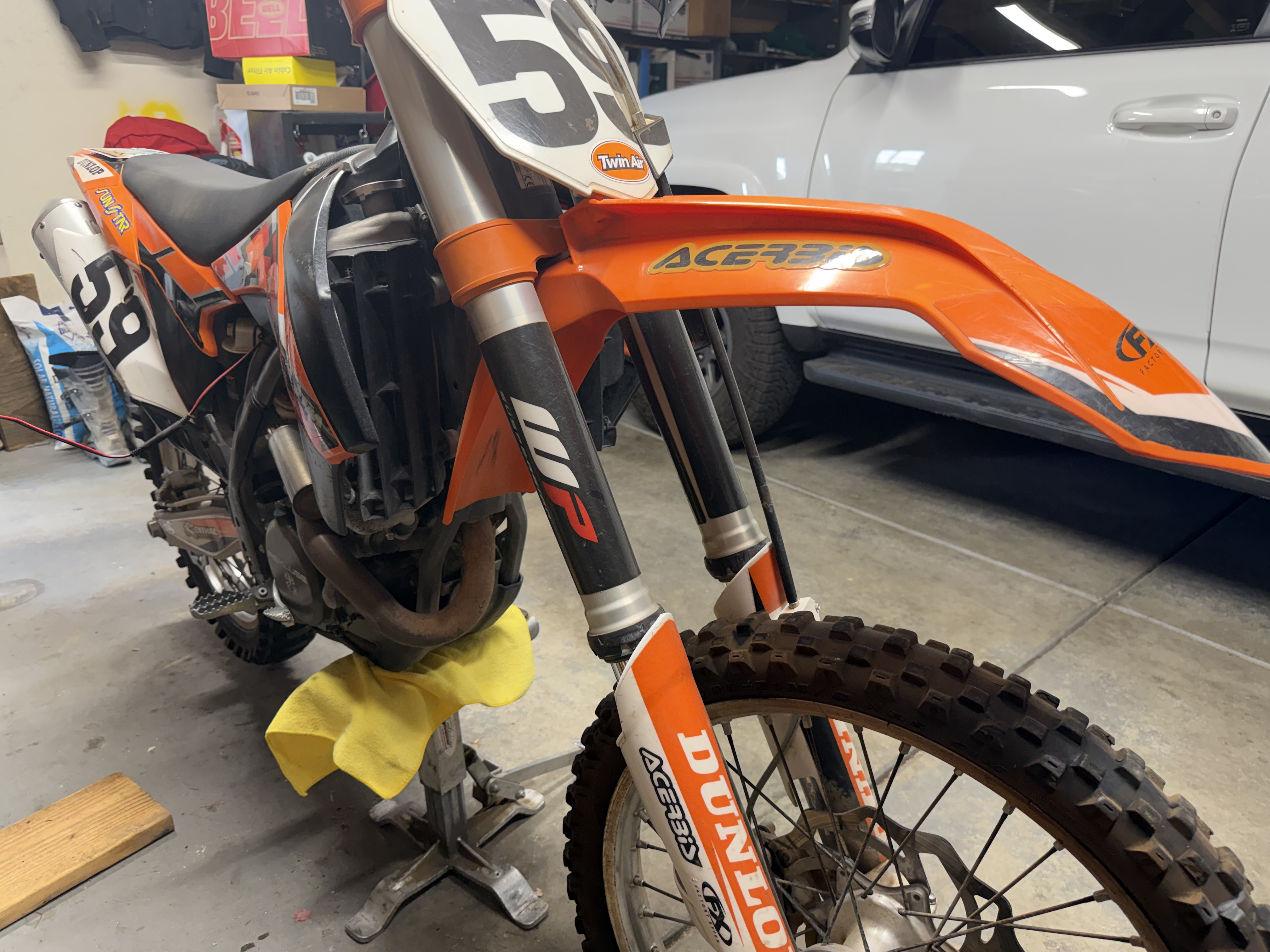 2014 KTM 350 SX-F Dirt Bike motorcycle