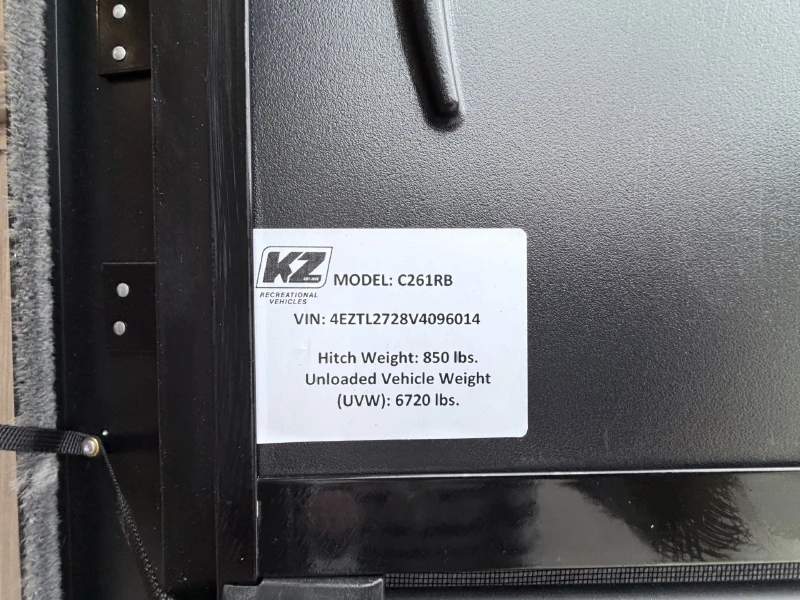 2027 KZ RV Connect C261RB