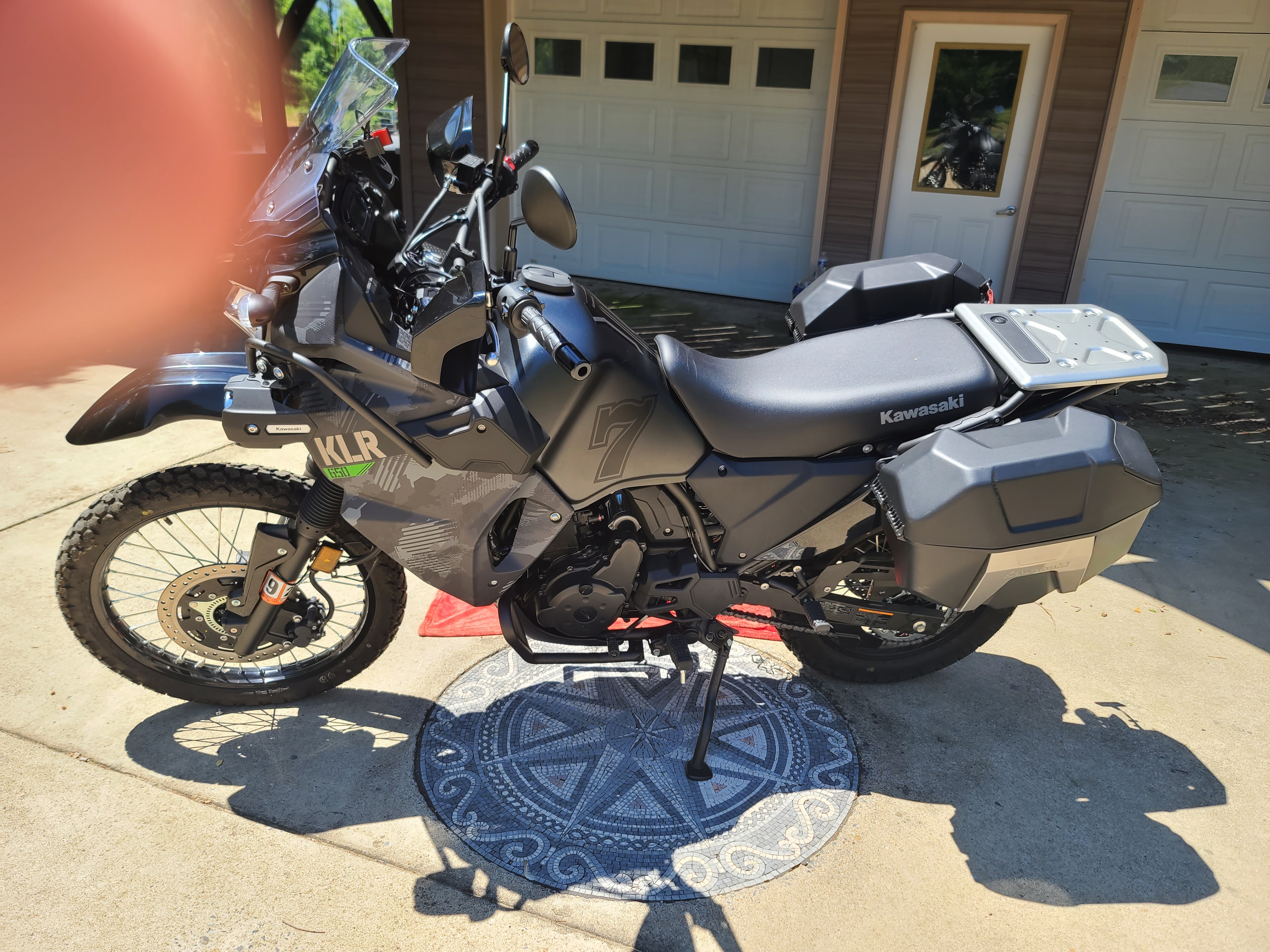 2022 Kawasaki KLR 650 ADVENTURE ABS, USB 650 ADVENTURE ABS, USB in Edinburg, VA