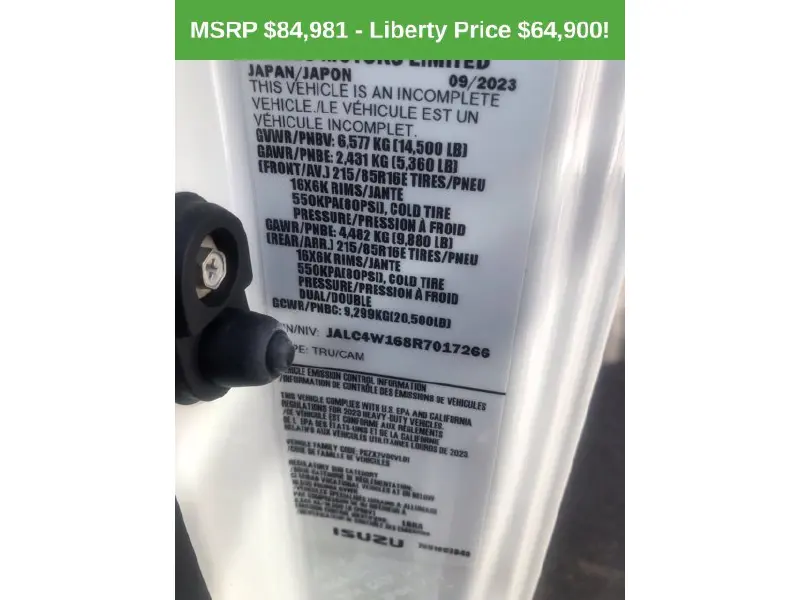 2024 Isuzu NPR