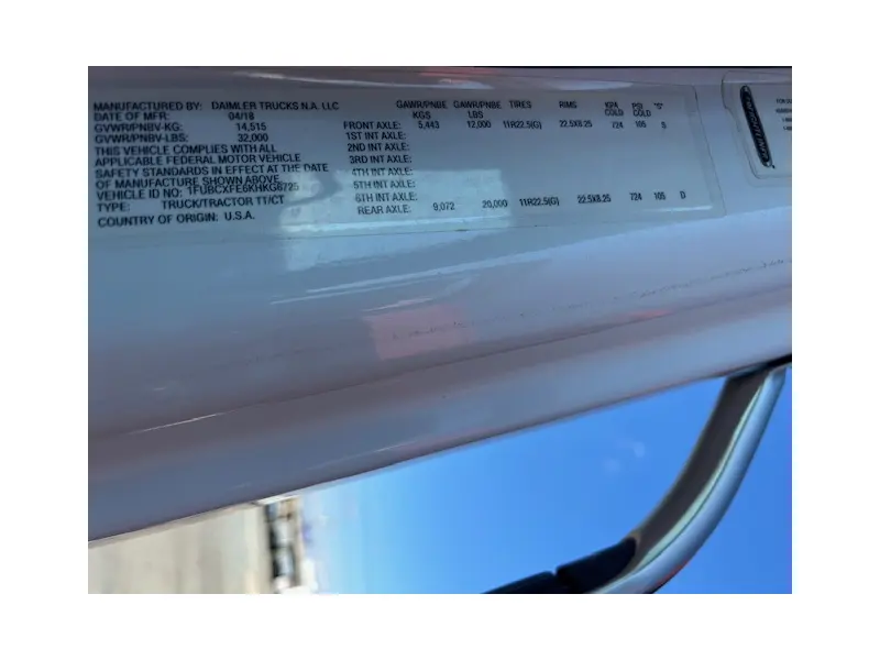 2019 FREIGHTLINER BUSINESS CLASS M2 106