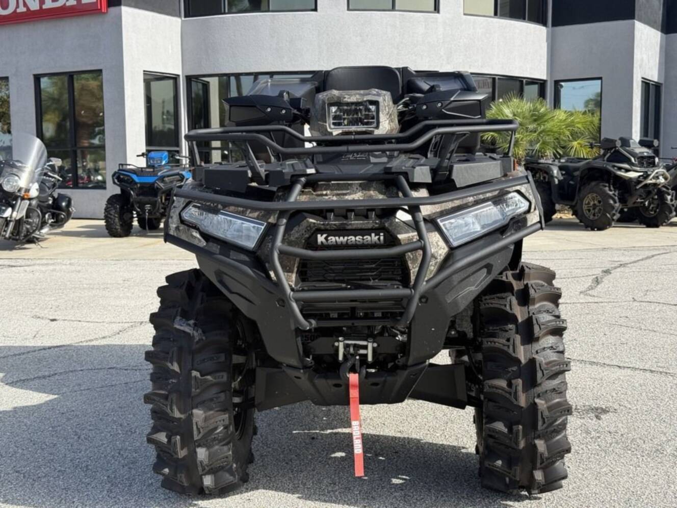 A photo of this 2024 Kawasaki Brute Force® 750 EPS LE Camo