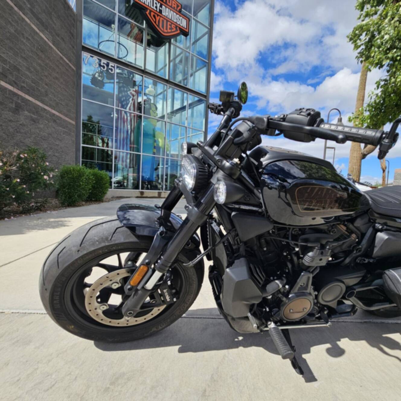 A photo of this 2023 Harley-Davidson  Sportster S
