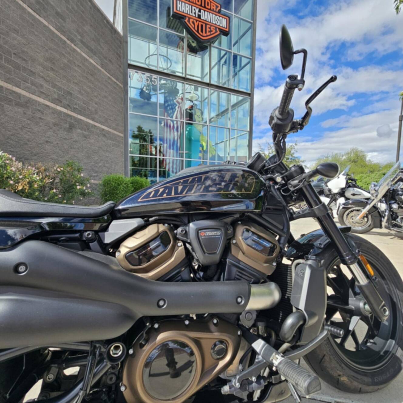 A photo of this 2023 Harley-Davidson  Sportster S