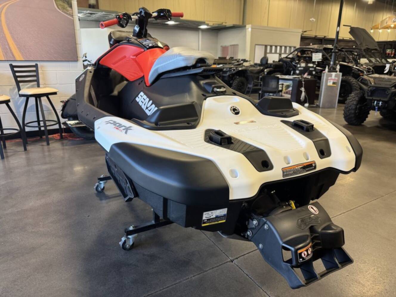 A photo of this 2026 Sea-Doo Spark Trixx for 1 Rotax 900 ACE - 90 iBR and A