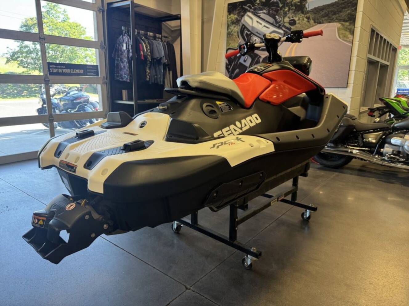 A photo of this 2026 Sea-Doo Spark Trixx for 1 Rotax 900 ACE - 90 iBR and A