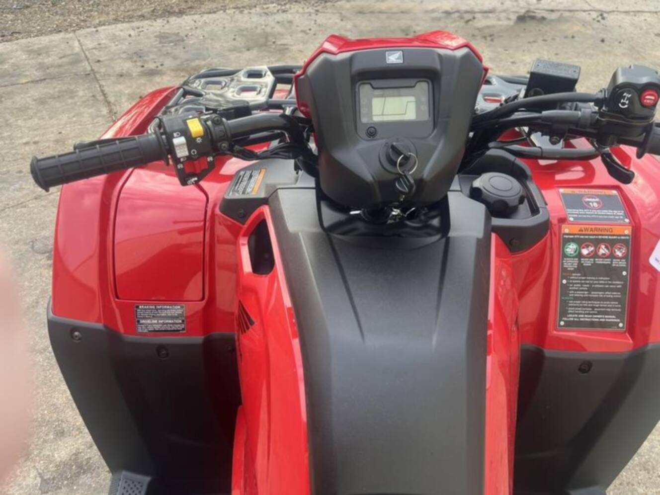 A photo of this 2027 Honda Foreman 4x4