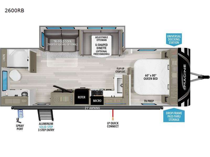 2026 Grand Design Imagine 2600RB in great falls MT