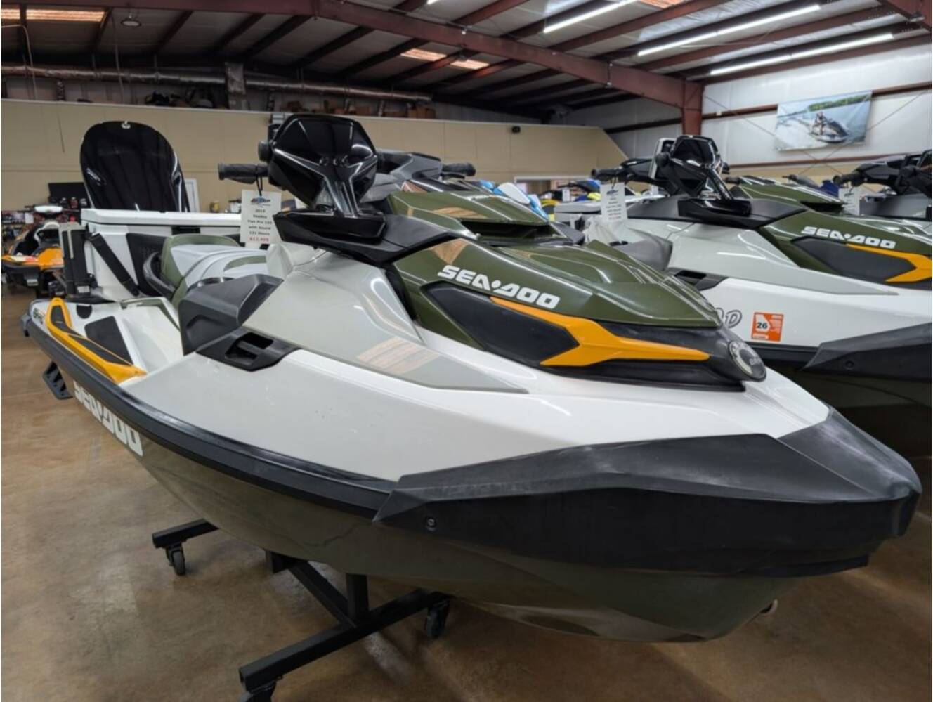 A photo of this 2019 Sea-Doo Fish Pro IBR & Sound System