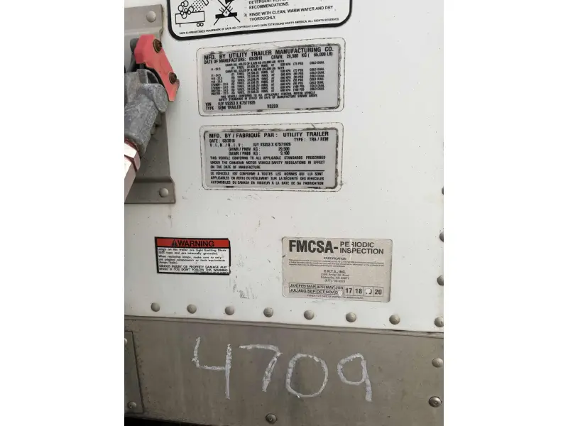 2019 Utility Dry Van