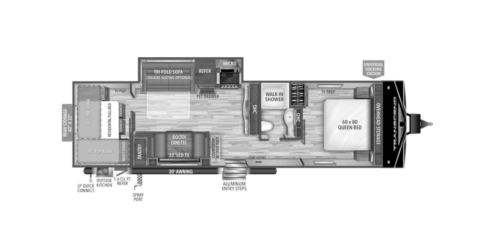 2023 Grand Design Transcend Xplor 297QB in slinger WI