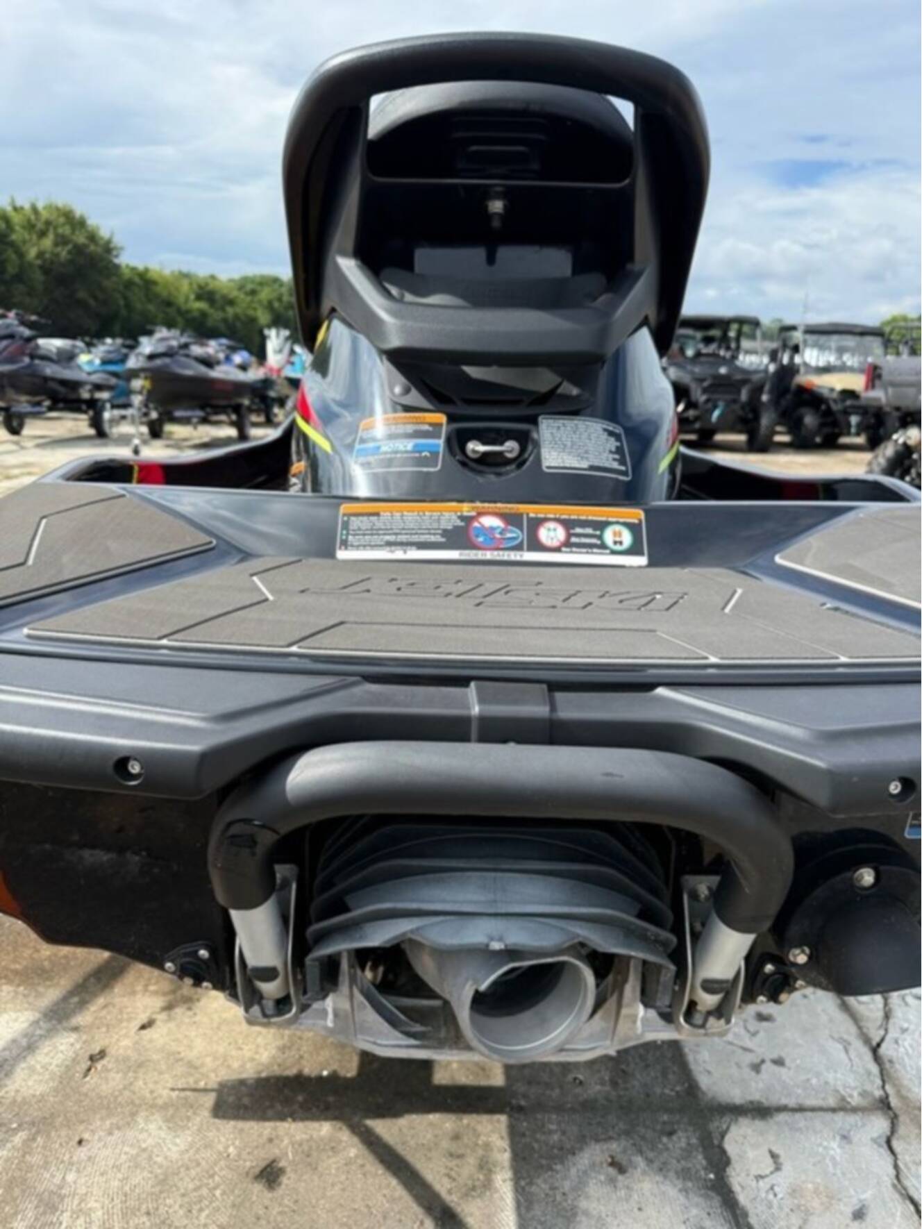 A photo of this 2024 Kawasaki STX® 160LX