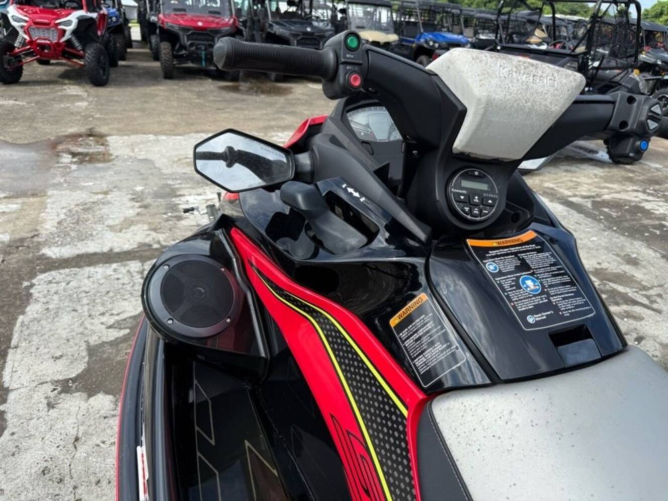 A photo of this 2024 Kawasaki STX® 160LX
