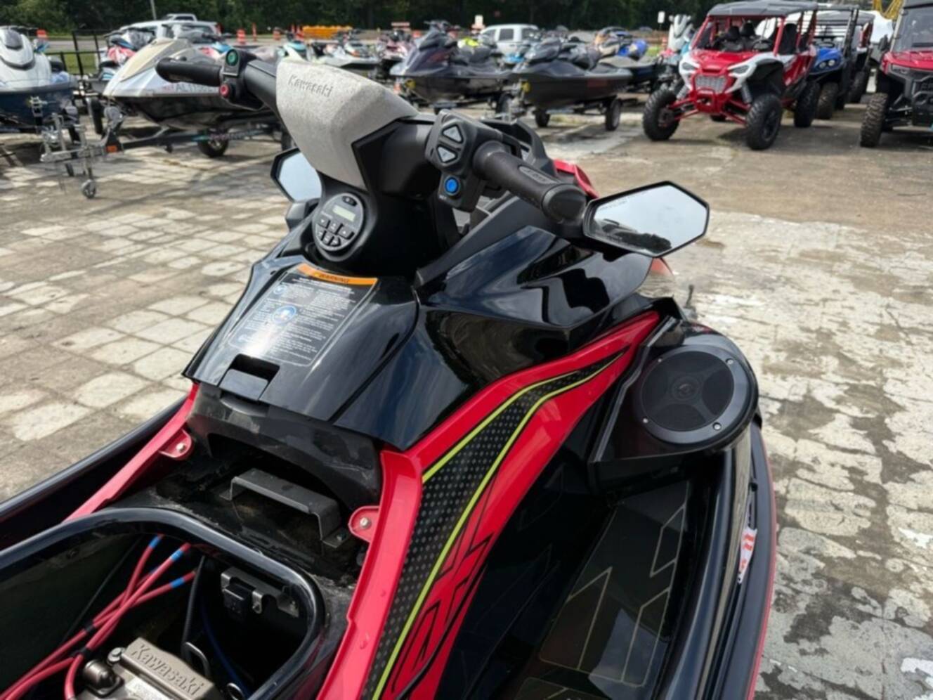 A photo of this 2024 Kawasaki STX® 160LX
