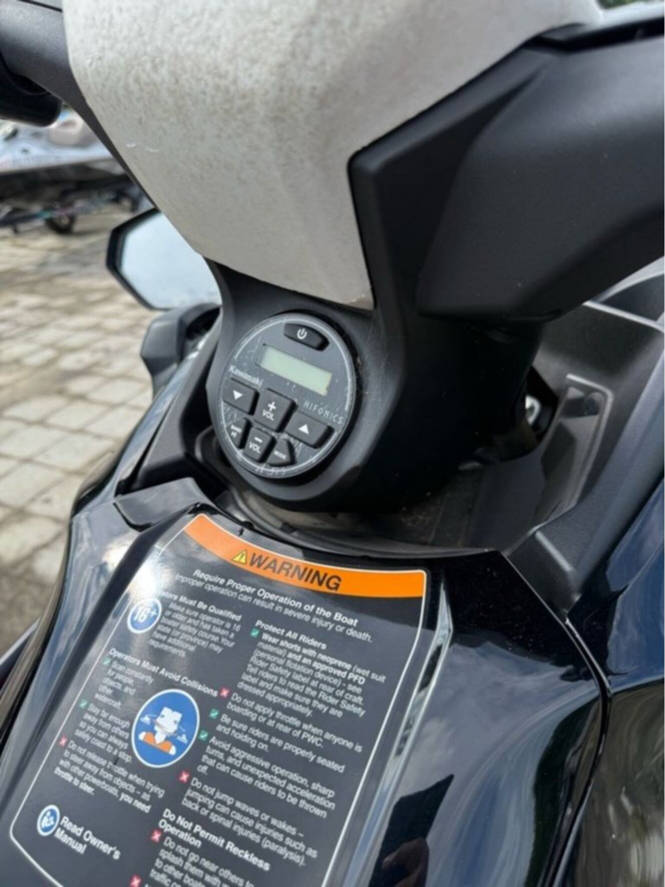 A photo of this 2024 Kawasaki STX® 160LX
