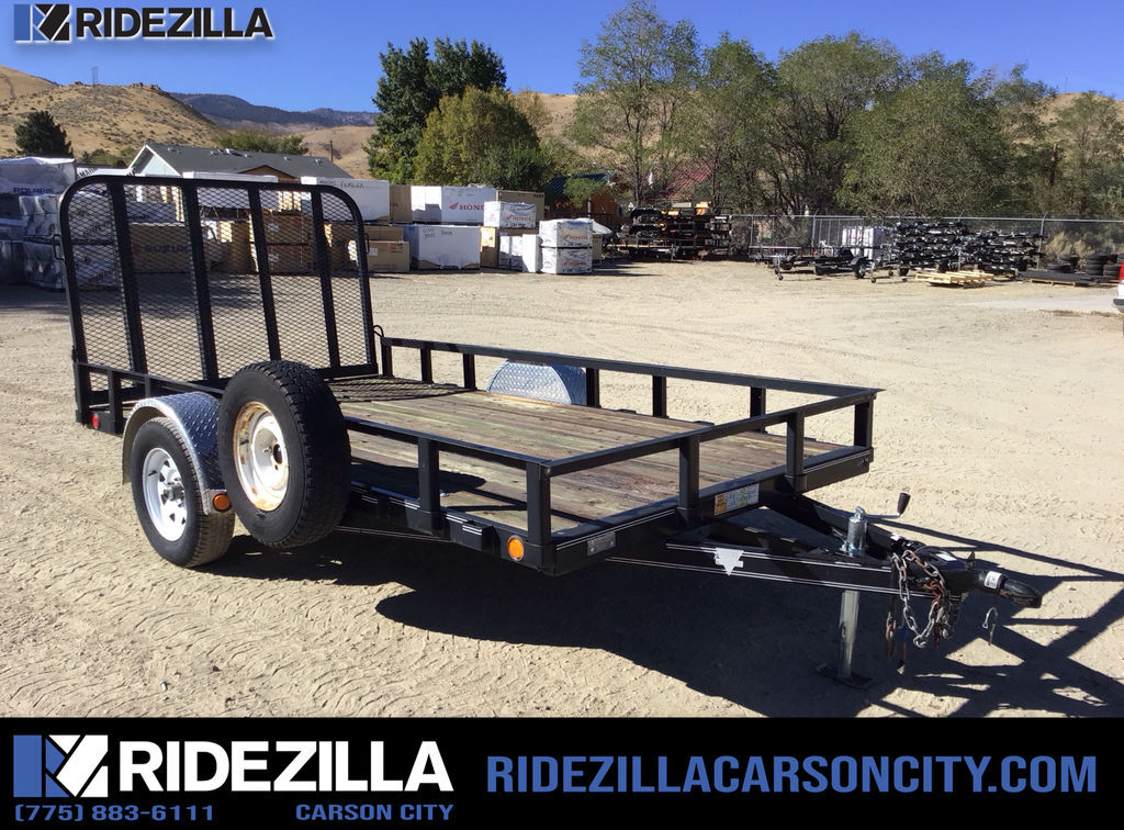 2014 Pjtm 77" SINGLE AXLE CHANNEL UTILITY U7 12' in carson city NV
