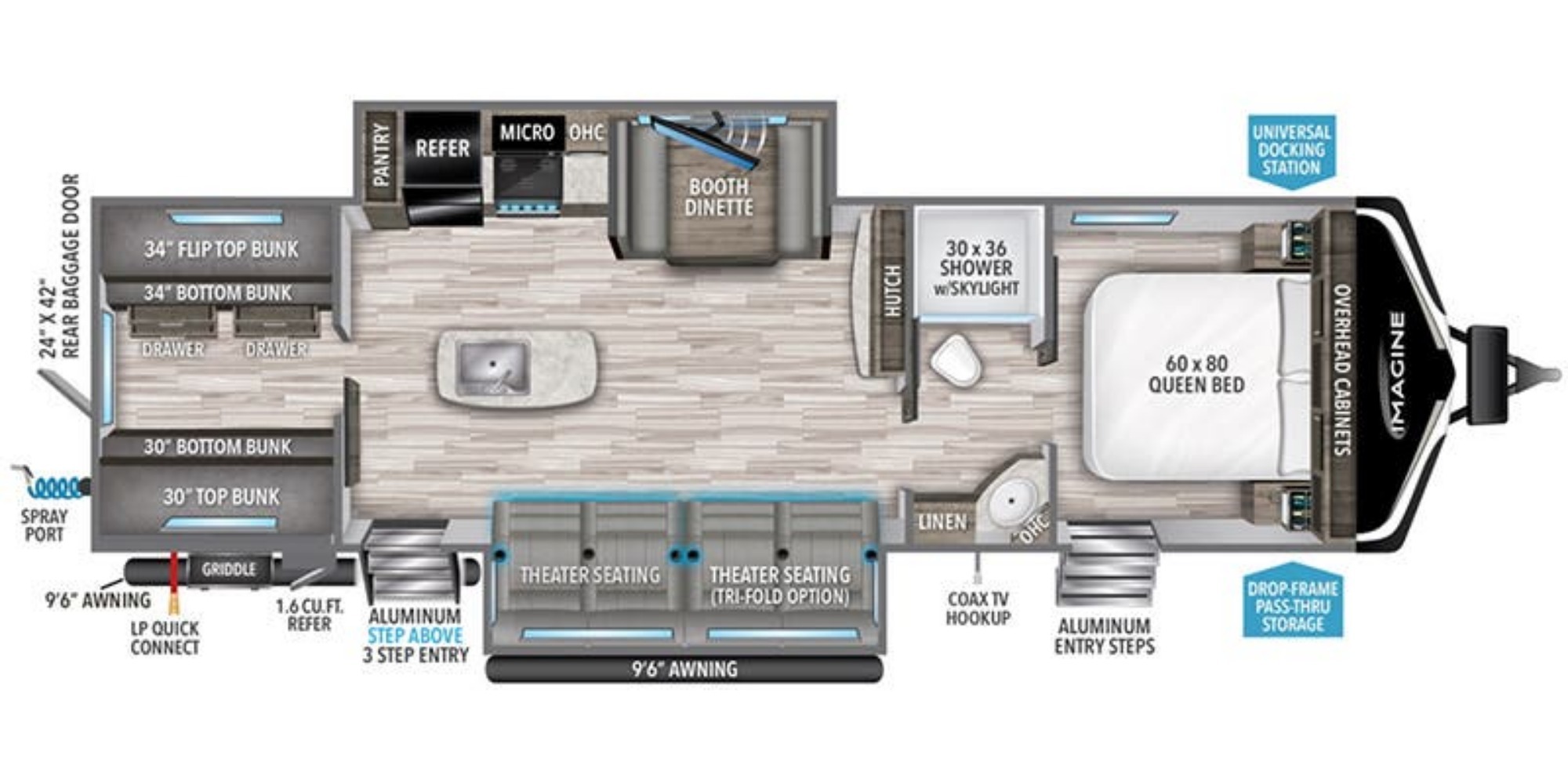 2023 Grand Design IMAGINE 3210BH in new braunfels TX