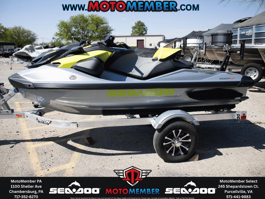 2026 Sea-Doo RXP-X 325 Tech, BRP Premium A, iBR Ice Metal / Manta in purcellville VA